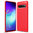 Flexi Slim Carbon Fibre Case for Samsung Galaxy S10 5G - Brushed Red